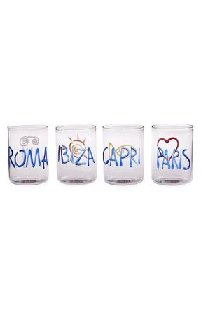 Jonathan Adler Jet Set Glassware Set in Blue at Nordstrom