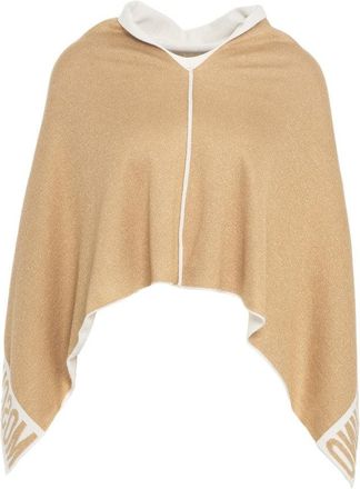 Moschino Knit Poncho With Oversized Fit