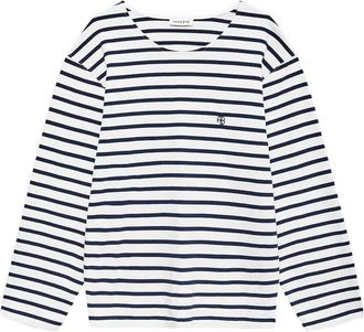 Anine Bing Striped-pattern Long-sleeved T-shirt