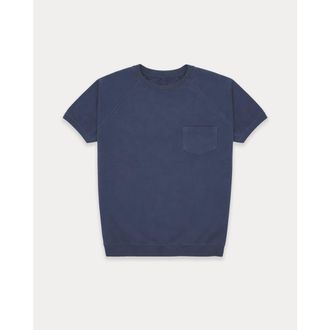 Fortela Highway Short-Sleeve Brushed Jersey Sweatshirt in Indigo at Nordstrom, Size X-Large Eu