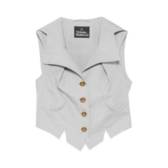 Vivienne Westwood Vests, female, Gray, Size: XS Meryl Waistcoat