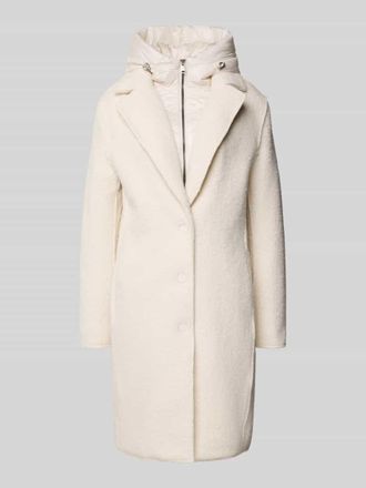 Beaumont Amsterdam Regular Fit Mantel mit herausnehmbarer Weste in Offwhite, Gr&ouml;&szlig;e 40