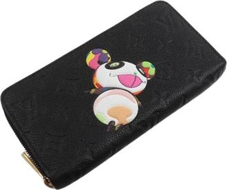Louis Vuitton Pre-owned Long Wallet (Bi-fold) - Dames - Vintage Accessoires - Zwart - ONE Size - Leer - Vintage