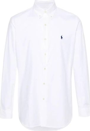 Polo Ralph Lauren Custom-Fit Stretch Poplin Shirt, Size Medium