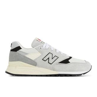 New Balance Unisex Made in USA 998 in Grigio/Nero, Pelle, Taglia 37.5
