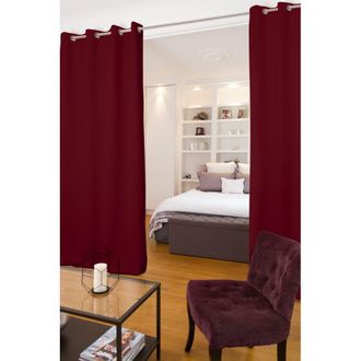 MOONDREAM Cortina de separaci&oacute;n ollaoss rojo mc330 140lx250h