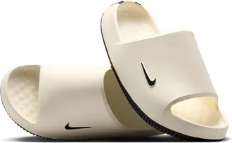 Nike Mens Calm (New Orleans Saints) NFL Slides in White | IM7309-100