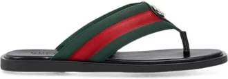 Gucci Thong Sandals With Interlocking G