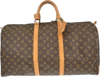 Louis Vuitton Pre-owned Weekend Bags, unisex, Brown, Size: ONE SIZE Pre-owned Keepall bag