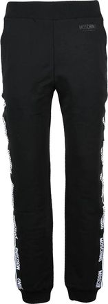 Moschino Cotton Stretch Tracksuit with Branded Tape Detail