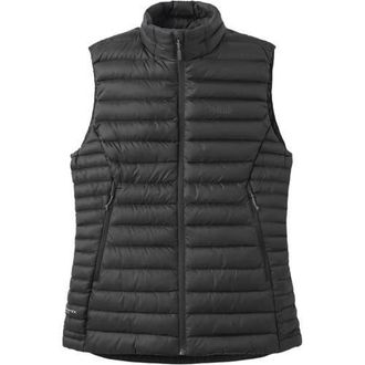 RAB Microlight Down Vest - Womens in Black2 at Nordstrom, Size Medium