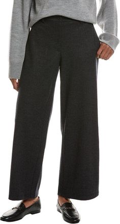 Eileen Fisher Wide Wool Trouser