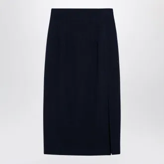 Margaux Lonnberg Margaux LÖnberg Navy Blue Woll Blend Marlo Rock