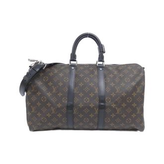 Louis Vuitton Marron Coated Canvas Boston Bag (Pre-Owned)