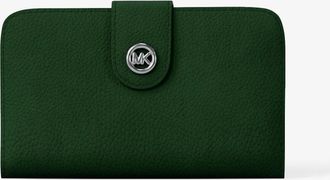 Michael Kors MK Pop Charm Medium Nubuck Wallet