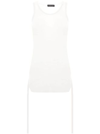 Ann Demeulemeester Mara tank top - women - Cotton - M - White