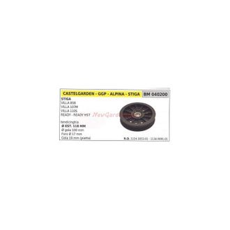 STIGA Sports Polea Para Tractor De C&eacute;sped Villa 85b Cortac&eacute;sped Cortac&eacute;sped 107m 040200