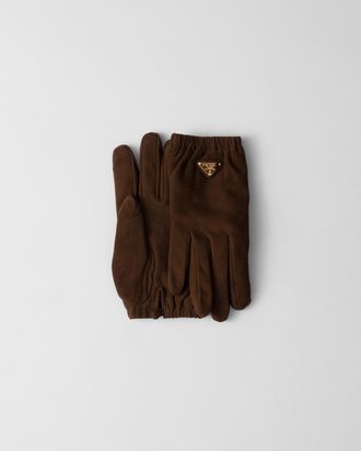 Prada Suede gloves
