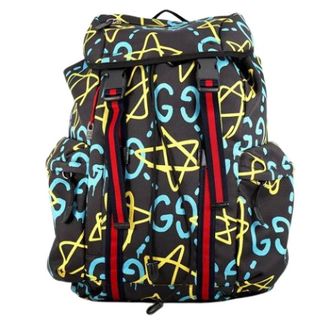 Gucci Pre-owned Vintage Rugzak - Heren - Vintage Rugzakken - Veelkleurig - ONE Size - Nylon - Vintage
