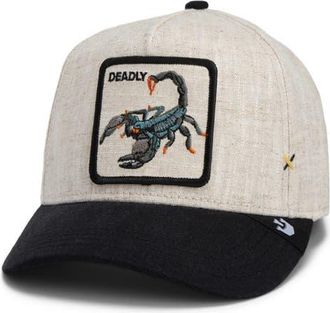 Goorin Brothers Lethal Twill Baseball Cap in Black at Nordstrom