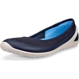 Ecco Biom Lite Skimmer Flat in Marine/Marine at Nordstrom Rack, Size 4-4.5Us / 35Eu