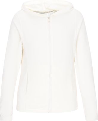 Mymo Fleece jas Dames wit