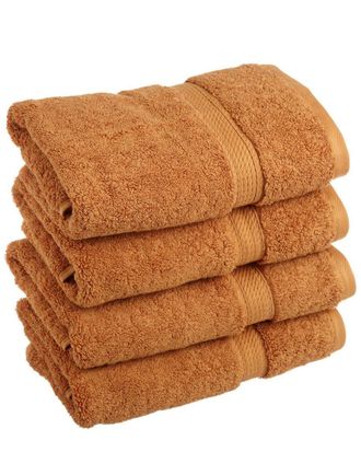 Superior 4Pc Egyptian Cotton Hand Towel Set