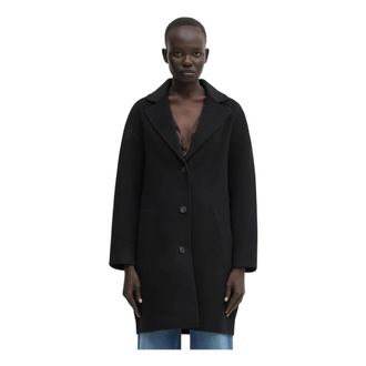 Maison Kitsun&eacute; Donna, Cappotti, Nero, M, new