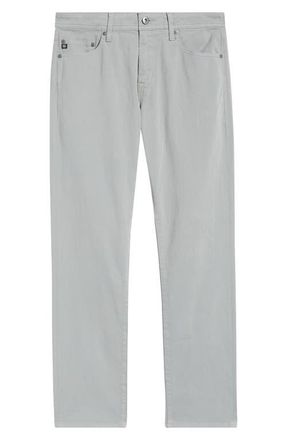 AG - Adriano Goldschmied Everett Stretch Sateen Slim Straight Pants in Willowed at Nordstrom, Size 34 X 32