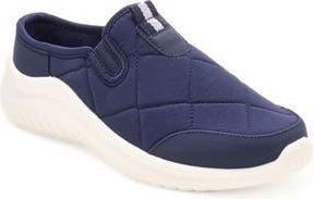Dearfoams Quilted Woven Mule in Blue at Nordstrom Rack, Size 10