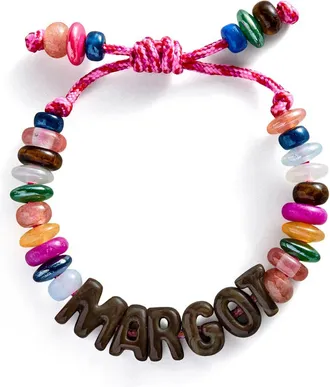 BaubleBar Make Waves Custom Beaded Bracelet in Brown at Nordstrom