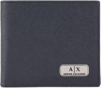 A|X Armani Exchange Heren Portemonnee - Heren - Portefeuilles - Zwart - ONE Size - Accessoires