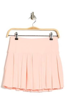 DKNY Court Piqu&eacute; Pleated Tennis Skort in Peach Spring at Nordstrom Rack, Size X-Large