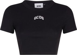 GCDS Gcds, Dames, Tops, Zwart, Maat: L Katoen