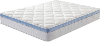 Marckonfort Colch&oacute;n Viscoelastico Gel Active 140 X 200 X 25 Cm. 1cm De Visco-gel De 65 Kg/m3 + Independencia De Lechos + Firmeza: Media + Extremadamente Durable