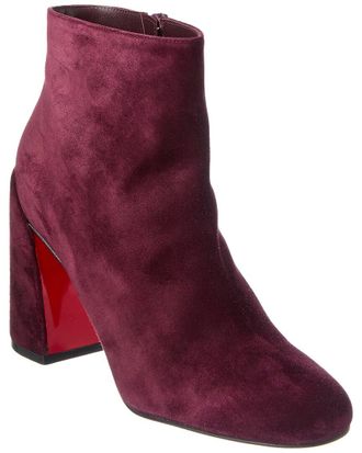 Christian Louboutin Jane 85 Suede Bootie