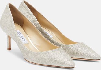 Jimmy Choo London Romy glitter pumps