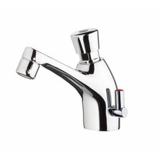 MCM Monomando Lavabo Temporizado Con Duraci&oacute;n Preestablecida Por Mcm Con Flexibles