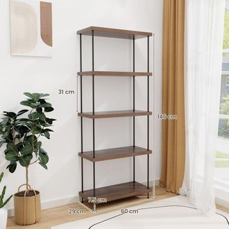 Costway 25-Tier Multipurpose Display Rack Industrial Storage Shelving Unit