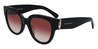 Longchamp LO733S 001 Womens Sunglasses Black Size 52
