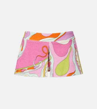 Pucci Gonna pantalone Orchidee in misto cotone