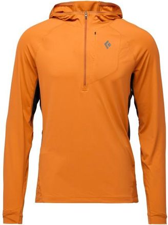 Black Diamond Alpenglow Pro Hoody Longsleeve f&uuml;r Herren | orange