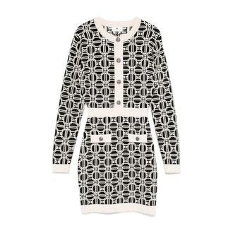 Elisabetta Franchi Kleedjes, Dames, Zwart, S, Korte Damesjurk