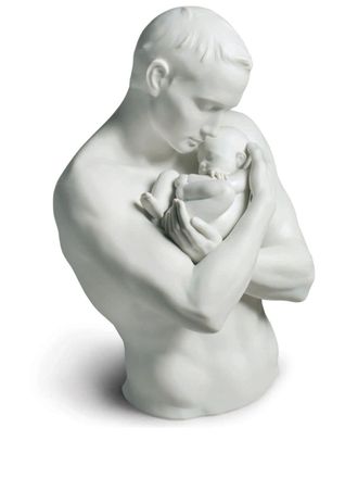 Lladro Figura in porcellana Paternal Protection (31cm) - Bianco
