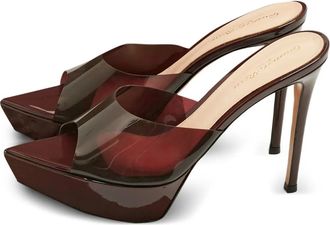 Gianvito Rossi Mules Betty - Rosso