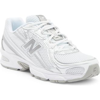 New Balance Gender Inclusive 740 Sneaker in White/silver Metallic at Nordstrom, Size 8.5