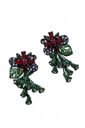 Mignonne Gavigan Athena Floral Earrings In Multi