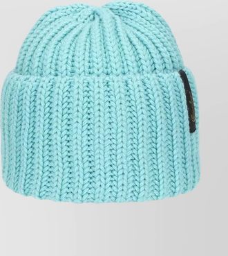 Borsalino knit ribbed cuff turn-up hat