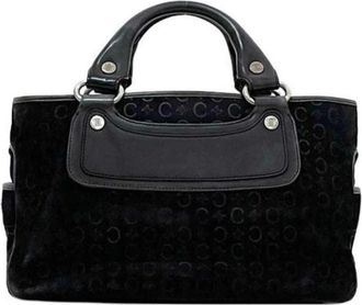 Celine Pre-owned Handbags, female, Black, Size: ONE SIZE Pre-owned Leather celine-bags