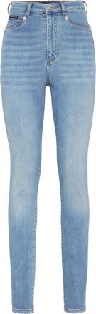 Philipp Plein Jegging Met Extra Hoge Taille Skull